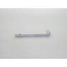 water pipe 90° with two brackets