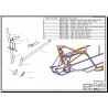 pipe long front chassis reinforce right side