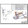 pipe dia 30 horizontal right, chassis reinforce